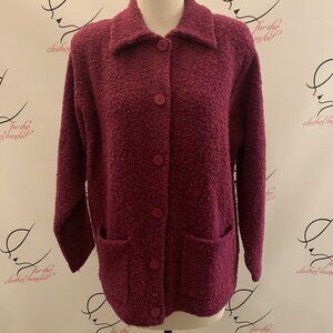 KNITWORKS by MARISA CHRISTINA. Size M. Wool Blend. Sweater/Jacket. WTC
